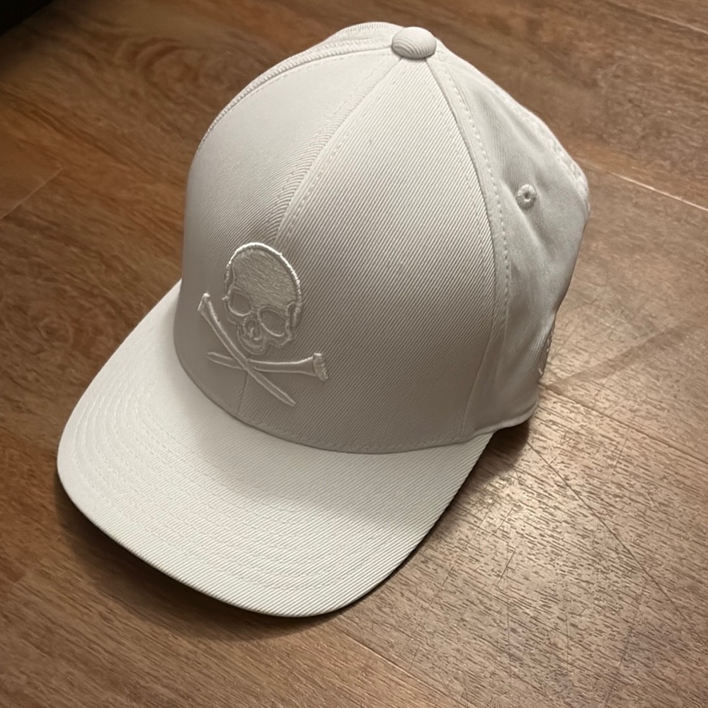 Men's White Ghost Golf Hat
